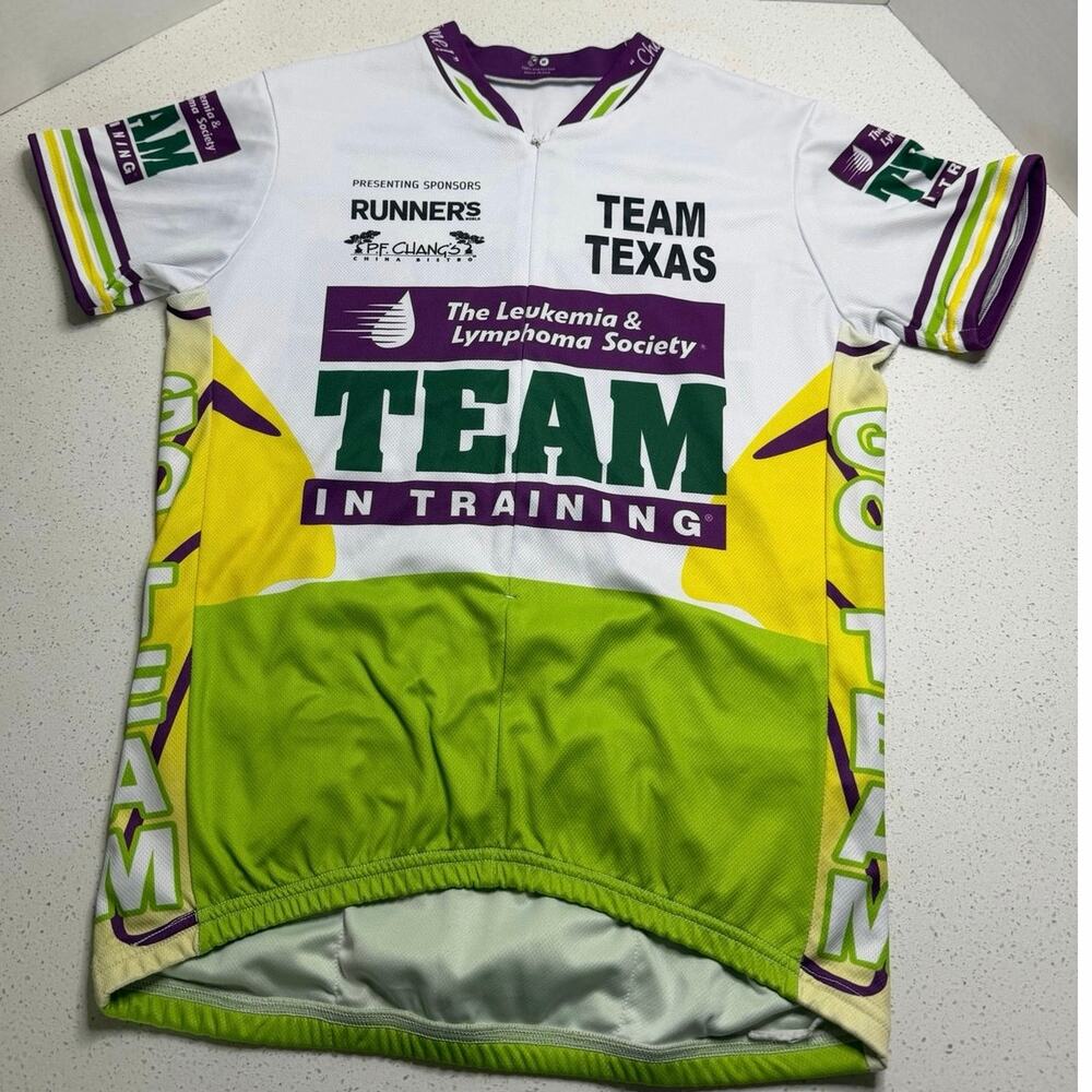 Cycling jersey Team in Training Bike Bicycle Size Medium